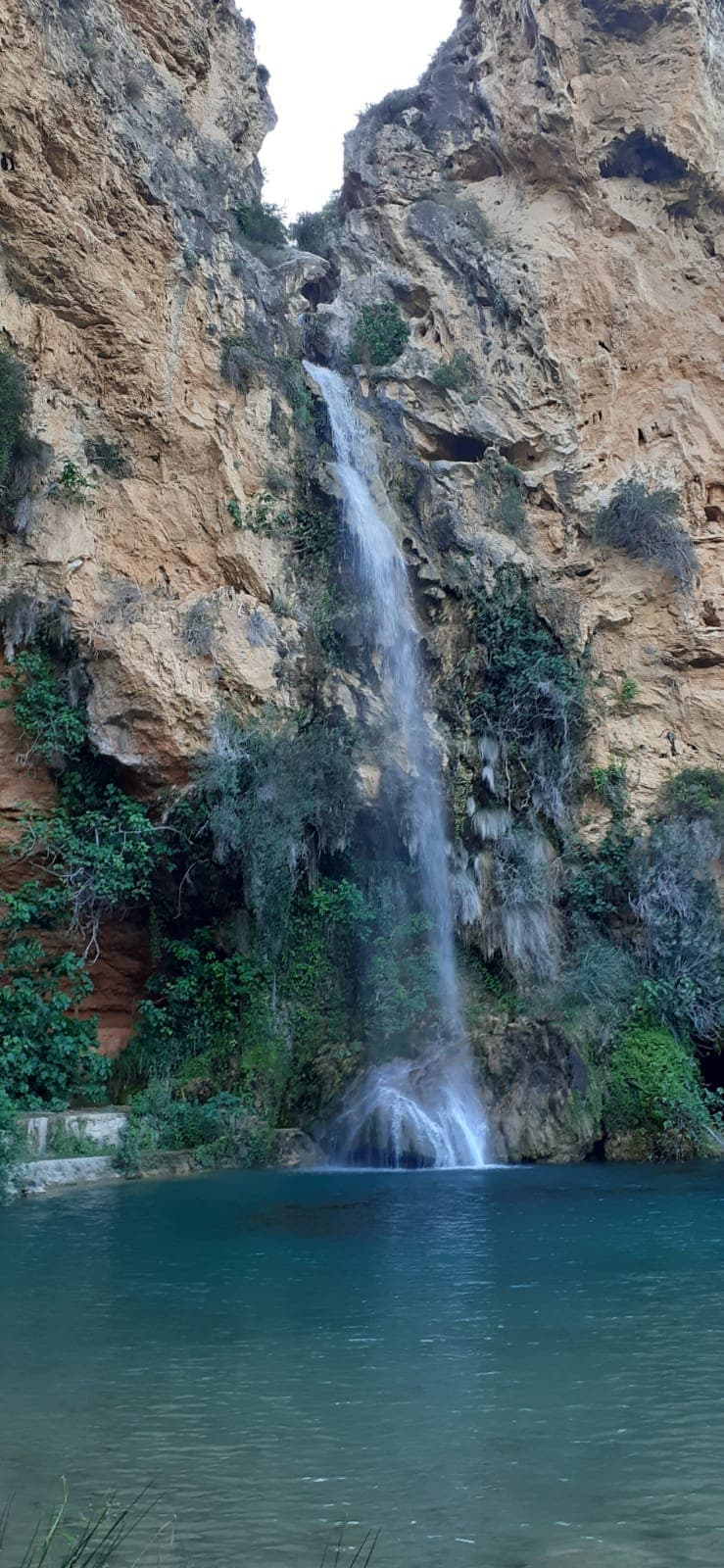 Cueva Turche (Buñol) con perro en Valencia